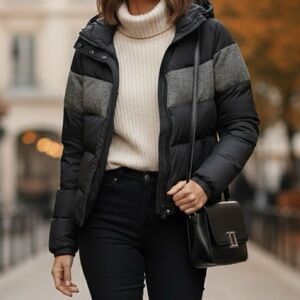 MPG Mondetta Women’s Duck Down Jacket Hooded Winter Coat | Zise S